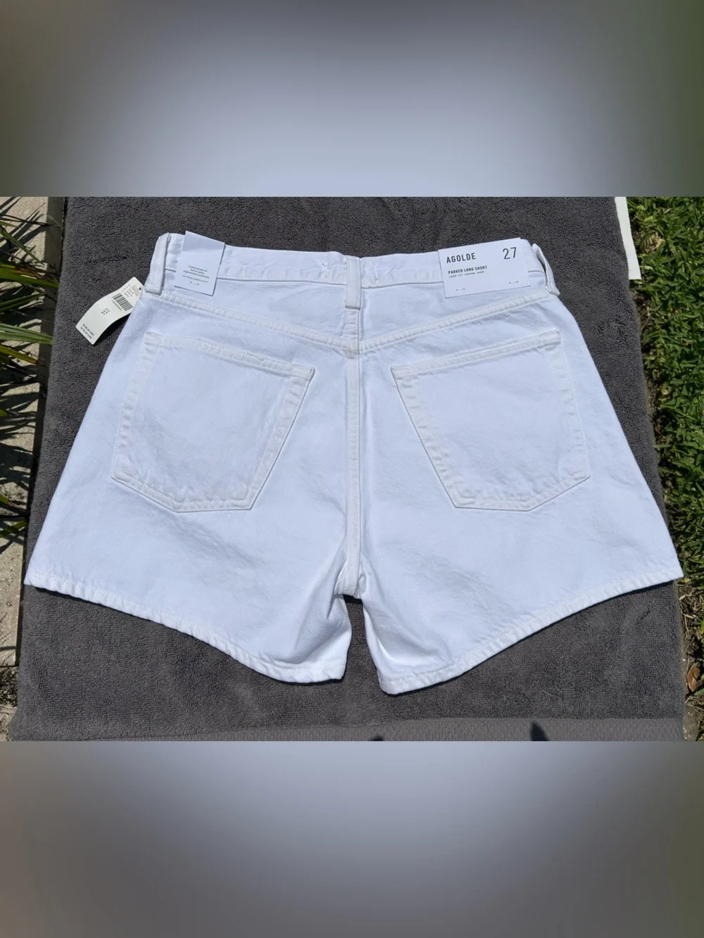NWT🌷(27) Agolde Parker Denim Long Shorts